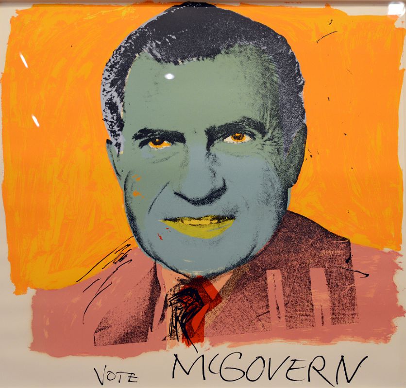 50 Vote McGovern - Andy Warhol 1972 Whitney Museum Of American Art New York City